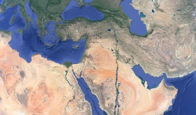 Iğdır'da vericiyle izlenen kartal 9 ülke gezdi