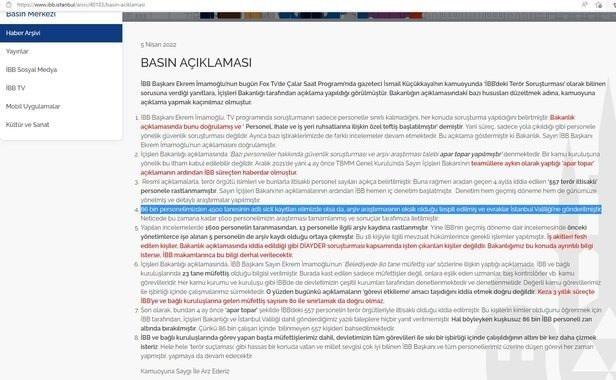 PKK'lıları işe alan İBB'den itiraf: Arşiv araştırması eksik! PKK'lıları işe alan İBB'den itiraf: Arşiv araştırması eksik!