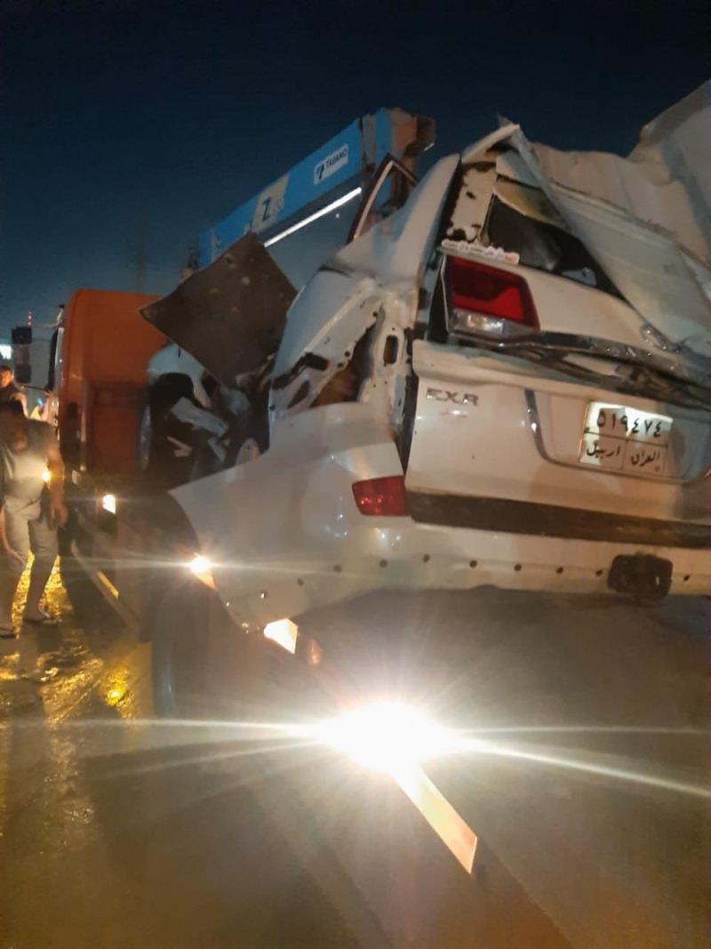 Babil'de trafik kazasında 11 kişi öldü