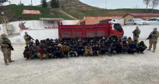 Bitlis’te 110 Afgan göçmen yakalandı