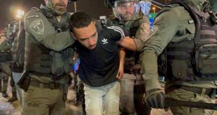 İşgalci İsrail'in polisi Doğu Kudüs'te Filistinlilere saldırdı!