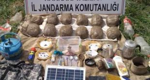 PKK'nın ininden 12 kilo uyuşturucu çıktı!