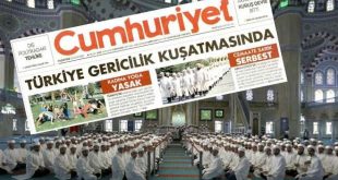 Malum gazete Ayasofya'daki icazet töreninden rahatsız oldu