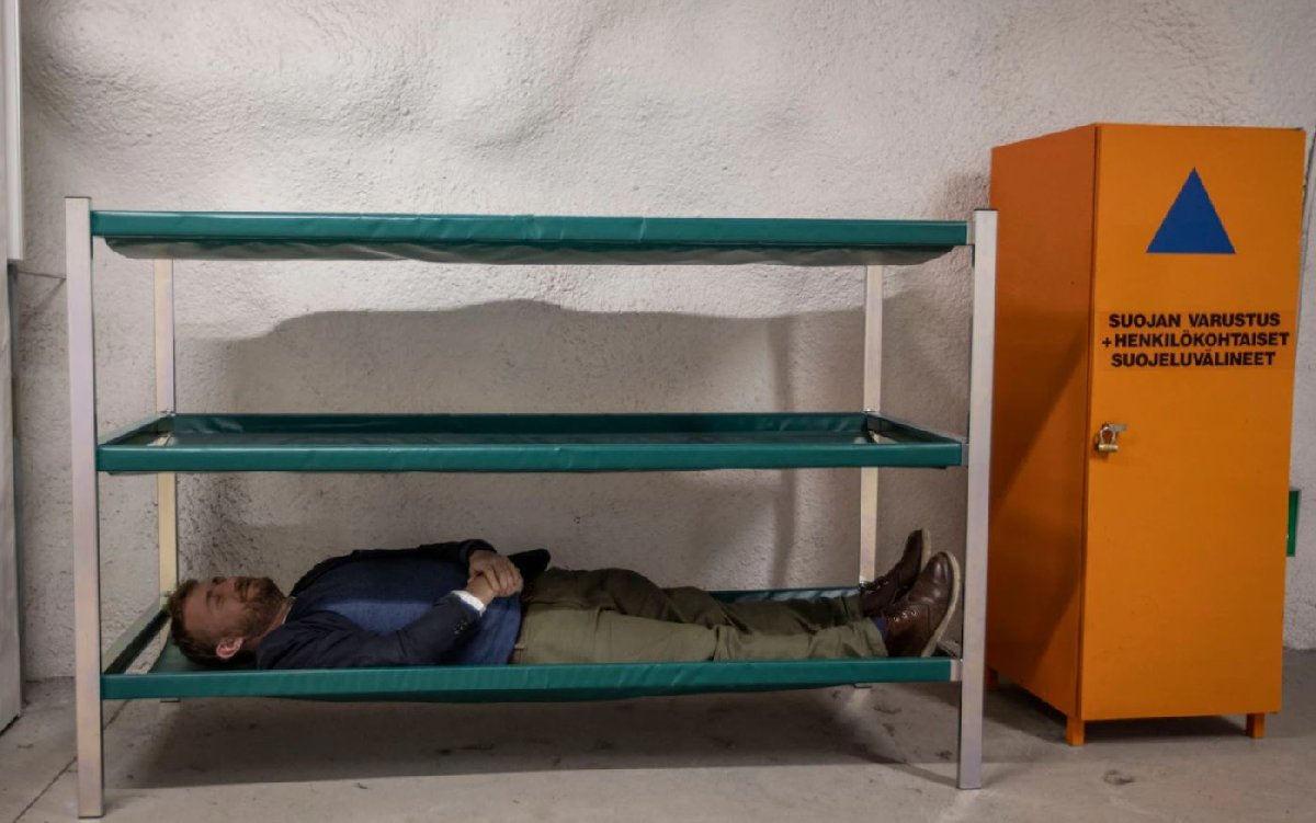 Savaşın eşiğine gelen Finlandiya sığınakları hazırladı! Savaşın eşiğine gelen Finlandiya sığınakları hazırladı!