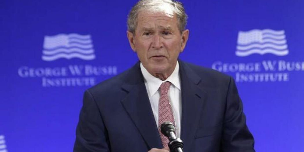 Bilinçaltı işgalci Bush’u ele geçirdi: Ukrayna yerine Irak dedi!