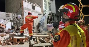 Çin'de şiddetli patlama