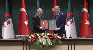 Cumhurbaşkanı Erdoğan, Cezayir Cumhurbaşkanı Tebbun ile ortak basın toplantısı düzenliyor