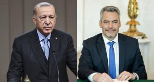 Erdoğan Avusturya Başbakanı ile görüştü