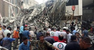 İran'da 10 katlı bina çöktü! Çok sayıda ölü ve yaralılar var