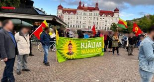 İsveç'te terör yandaşlarından NATO eylemi: Hepimiz PKK'yız!