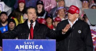 Trump, Mehmet Öz'e destek için mitinge katıldı