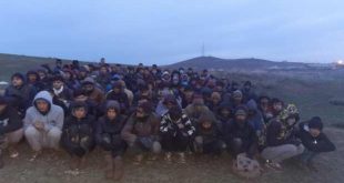 İran sınır hattında 101 Afgan göçmen yakalandı