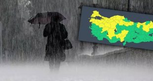 42 il için ‘sarı’ ve ‘turuncu’ kodlu uyarı