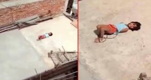 5 yaşındaki çocuğu iple bağlayıp 40 derece sıcağın altında bıraktılar