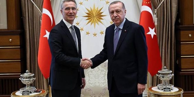 Erdoğan ile Stoltenberg arasında görüşme
