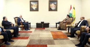 Hizbullah lideri ile Hamas lideri bir araya geldi