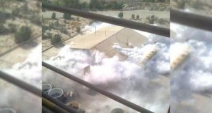 İran'da kimya fabrikasında şiddetli patlama oldu, çok sayıda insan zehirlendi