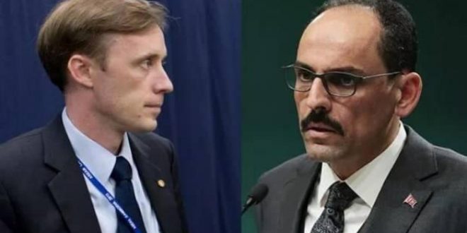 NATO zirvesi öncesi Kalın ve Sullivan Almanya'da görüştü