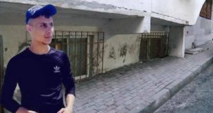 Suriyeli genç evinin önünde öldürüldü