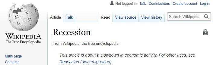 Elon Musk Vikipedi'yi hedef aldı; Resesyon sayfası kapandı!