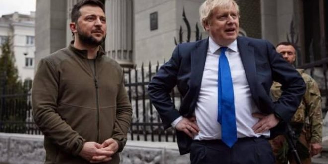 Koltuğuna veda eden Johnson'ın yeni görev yeri Ukrayna!