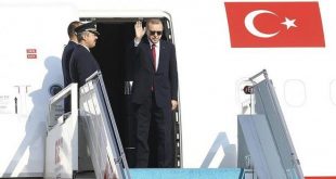 Erdoğan özel uçak TUR ile İran'a gitti