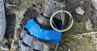 Kocaeli'de patlamamış el bombası bulundu