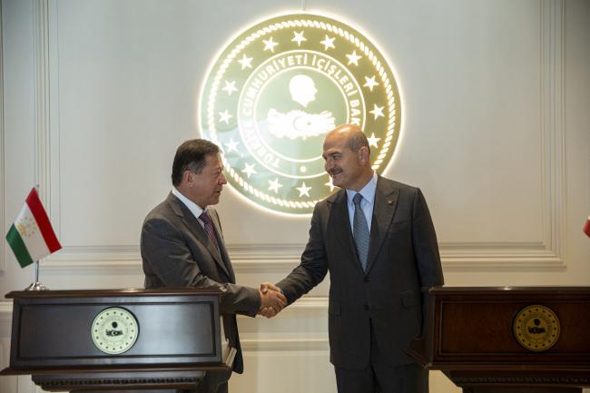 Türkiye ile Tacikistan arasında güvenlik anlaşması