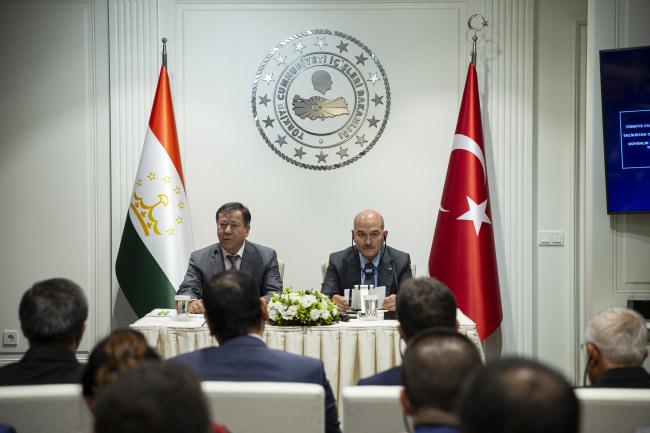 Türkiye ile Tacikistan arasında güvenlik anlaşması