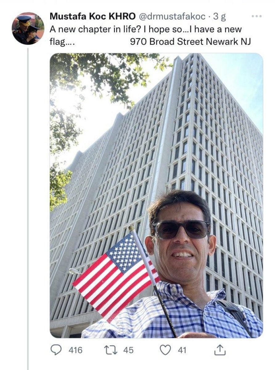 ABD, bir FETÖ'cüye daha vatandaşlık verdi! ABD, bir FETÖ'cüye daha vatandaşlık verdi!