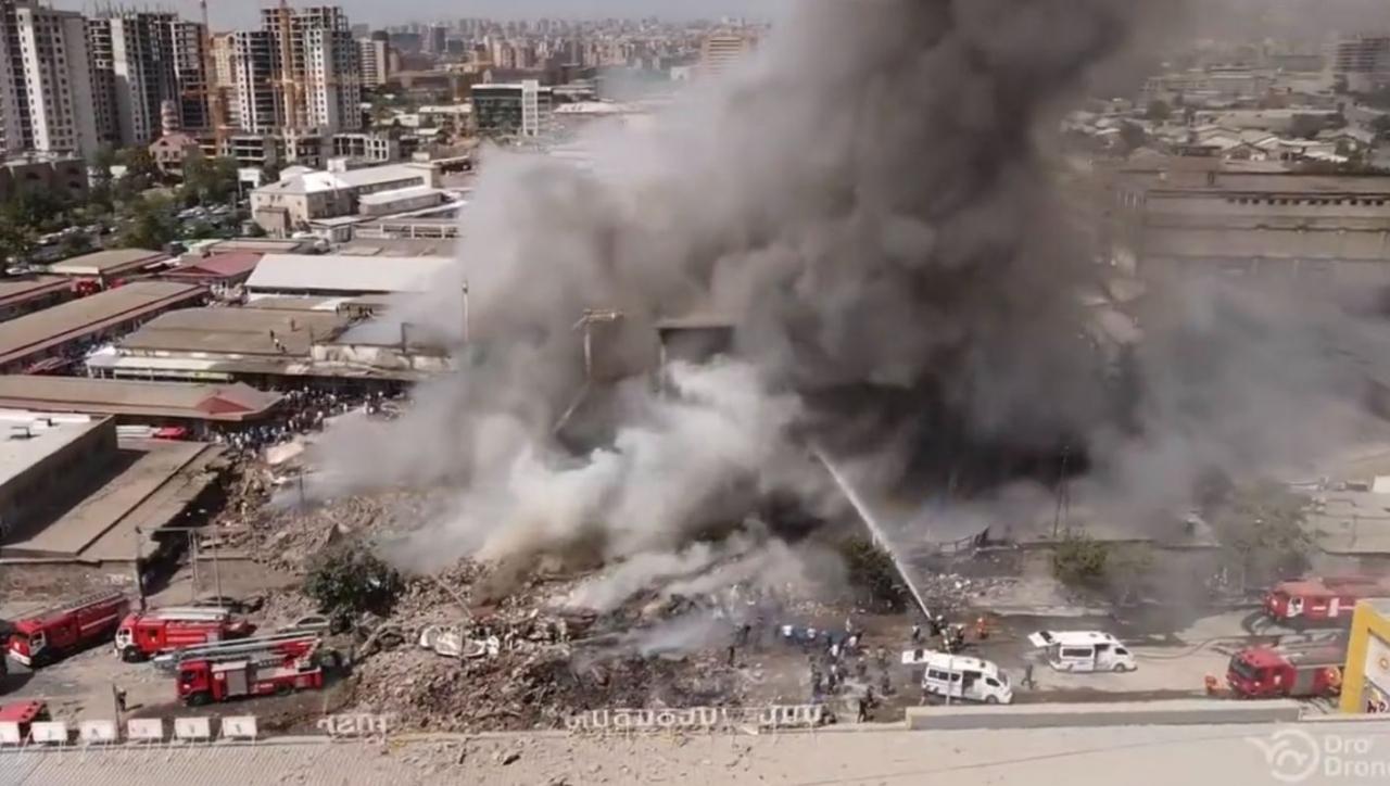 Erivan'da patlama: Ölü ve yaralılar var