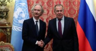 Lavrov, BM Suriye Özel Temsilcisi ile görüştü