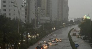 Suudi Arabistan'da yoğun yağmur yağışı !