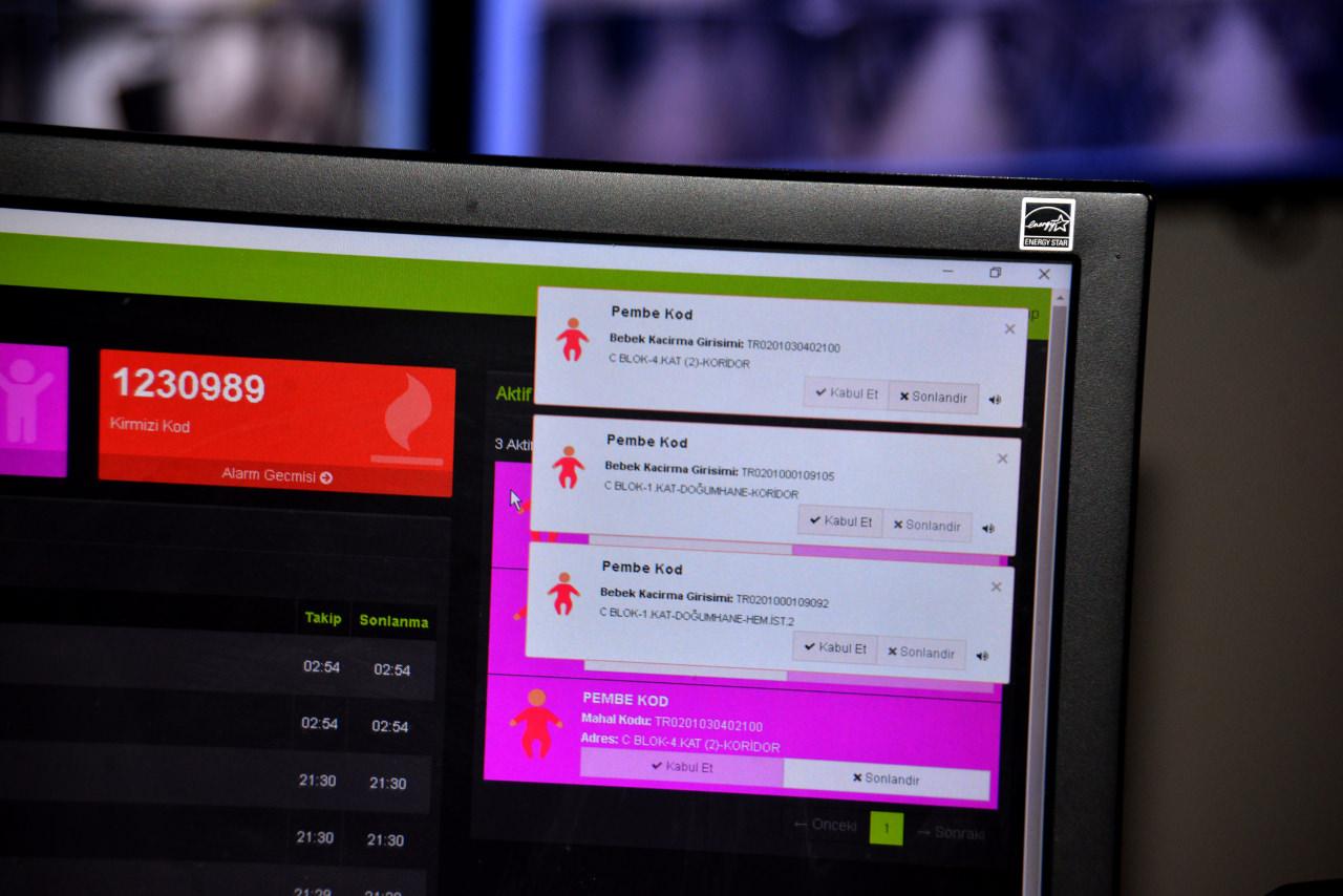 Adana şehir Hastanesinde bebek kaçırılmasına karşı 'çip'li takip