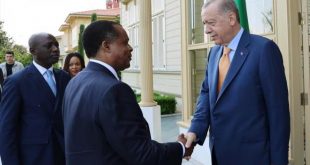 Erdoğan, Kongo Cumhuriyeti Cumhurbaşkanı'nı ağırladı