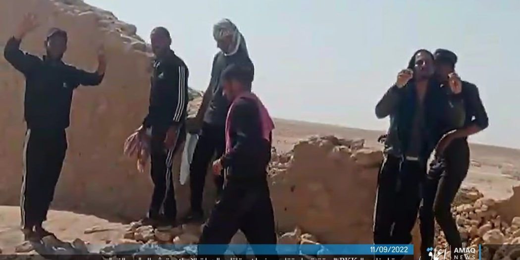 IŞİD 6 PKK’lının infaz olayını video paylaşarak üstlendi