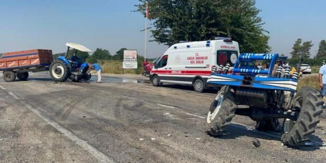 Osmaniye’de traktör kazası: 1 ölü 4 yaralı