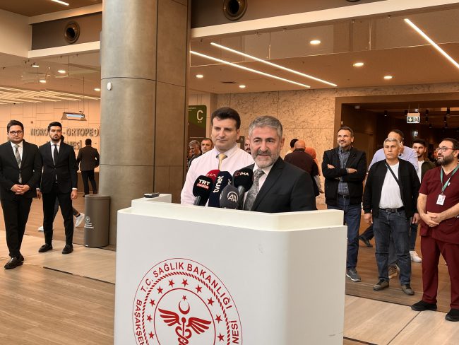 Bakanlar Nebati ve Kirişci, Binali Yıldırım'ı ziyaret etti