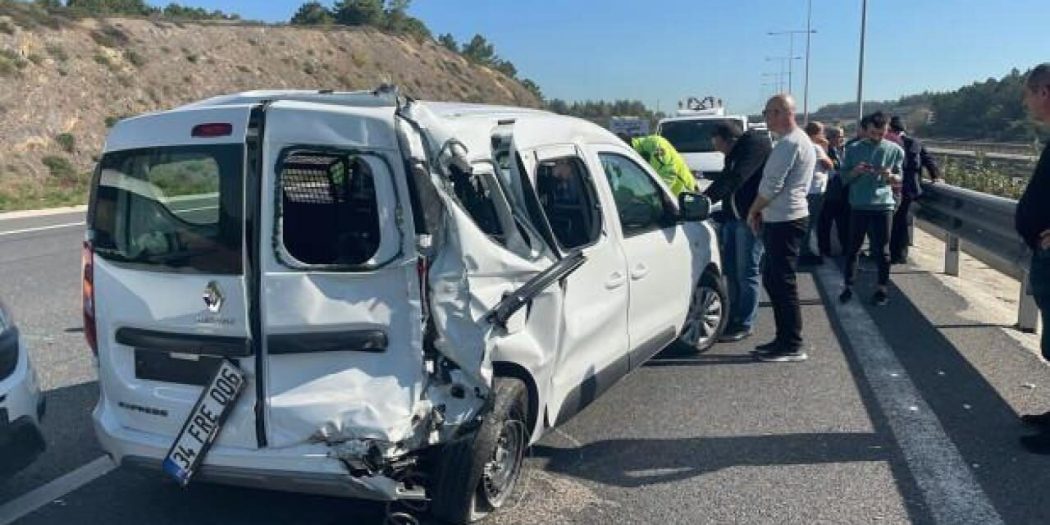 Çekmeköy’de zincirleme kaza
