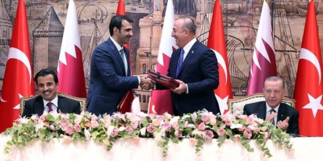 Erdoğan Katar Emiri Al Sani ile görüştü! Türkiye ile Katar arasında 11 anlaşma imzalandı