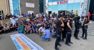 Hastane yemeklerini boykot eden sağlıkçılara silahlı saldırı