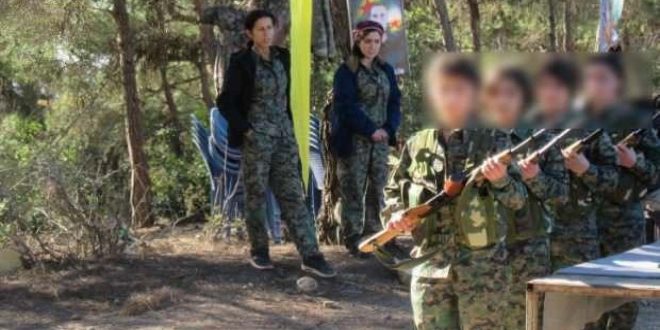 PKK işgal ettiği Aynularab'da silahlı kadrosu için 4 çocuğu daha kaçırdı