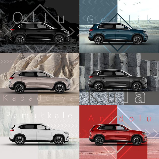 Togg'un favori rengi belli oldu!