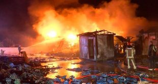 Bursa'da soğun hava deposu yandı, 4 işçi yaralandı!