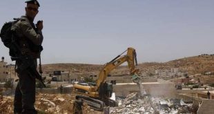 Filistinlilere ait inşaat halindeki ev İsrail güçleri tarafından yıkıldı!