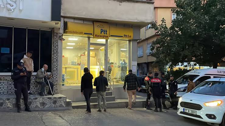 Gaziantep’te PTT şubesinde silahlı soygun
