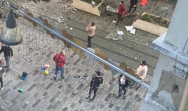 Son dakika! Taksim’de şiddetli patlama oldu! Can kayıpları var