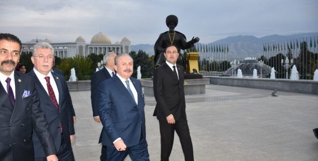 TBMM Başkanı Şentop, Türkmenistan'ı ziyaret etti