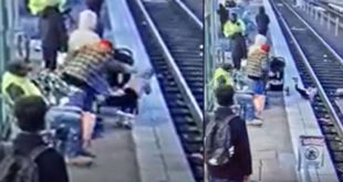 3 yaşındaki çocuğu tren raylarına attı