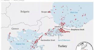 Batı'nın tavan fiyat uygulamasıyla Boğaz'da gemi kuyruğu oluştu